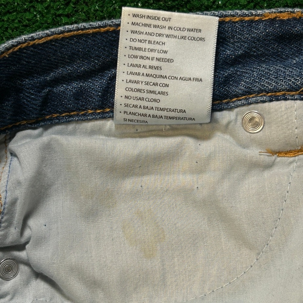KanCan Denim Shorts High Waisted Cuffed Hem Medium Wash Blue Size 3 / 25 - Picture 5 of 9